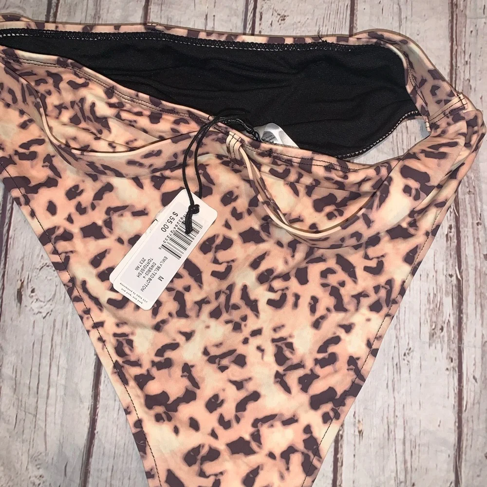 WeWoreWhat “Emily” tortoiseshell belted bottom nwt M